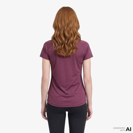 Energetics Natalja Ss Kadın Mor Koşu T-Shirt
