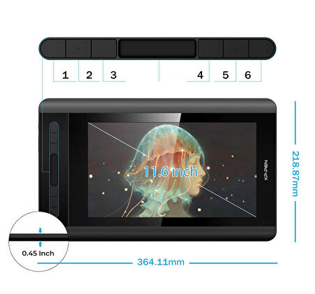 Xp-Pen Artist 12 12 inç Grafik Tablet