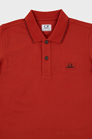 C.P. Company Çocuk Polo Yaka T Shirt 10CKPL023 005263W 468