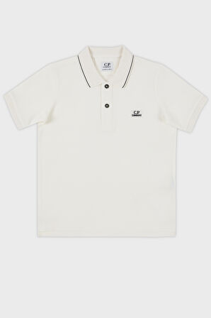 C.P. Company Çocuk Polo Yaka T Shirt 10CKPL023 005263W 103
