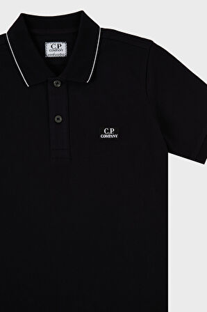 C.P. Company Çocuk Polo Yaka T Shirt 10CKPL023 005263W 999