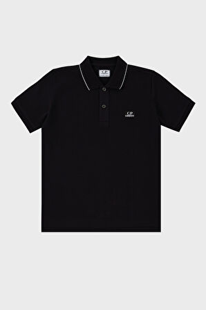 C.P. Company Çocuk Polo Yaka T Shirt 10CKPL023 005263W 999
