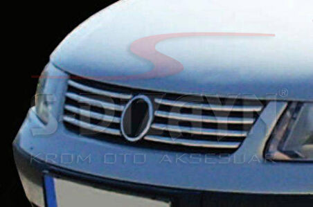 S-Dizayn VW Passat 3B Krom Ön Panjur 8 Prç 1998-2005