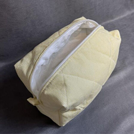 Uretti - Ege 7366 El Yapımı Makyaj Çantası / Organizer - 14cm x 23cm