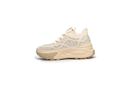 Guja 24K305-4 Bej Kadın Sneaker