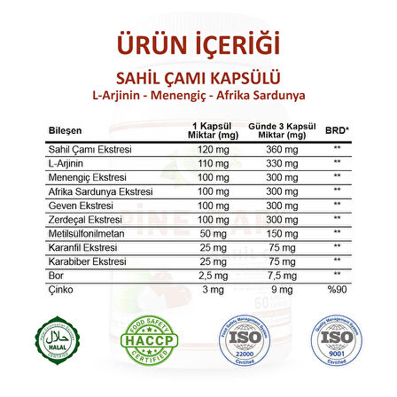 Gökçek Şifa Sahil Çamı (Pine Bark) Kapsül