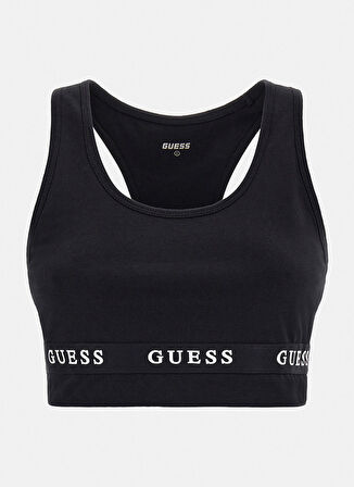 Guess Siyah Sporcu Sütyeni V2YP12KABR0-ALINE TOP ECO STRETC