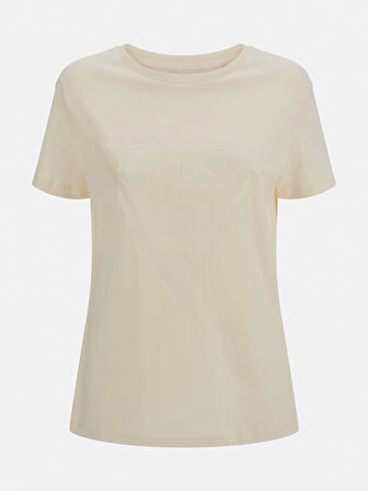 ADELE KADIN T-SHIRT V2YI07K8HM0-Krem | XL