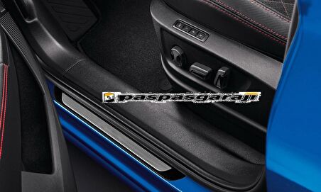Paspasgarajı Volkswagen Yeni Passat B8.5 Krom Kapı Eşik Koruması Krom Line 2019- Üzeri 4 Parça