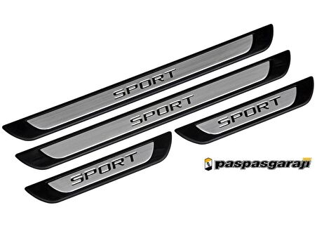 Paspasgarajı Volkswagen Passat B8 Krom Kapı Eşik Koruması Sport Line 2015-2019 Arası 4 Parça
