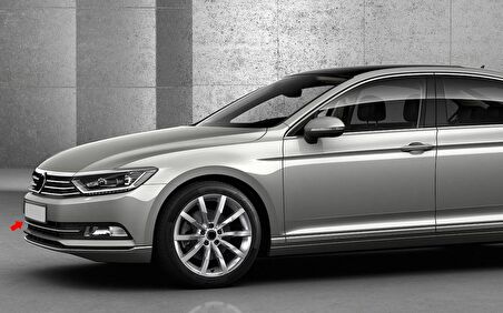 S-Dizayn VW Passat B8 Krom Ön Tampon Çıtası 2015-2019