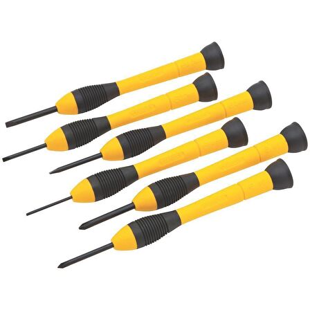 Stanley ST066052 Saatçi Tornavida Seti, 6 Parça