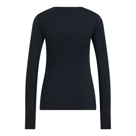 Odlo Merino 200 Termal Kadın Üst İçlik Siyah