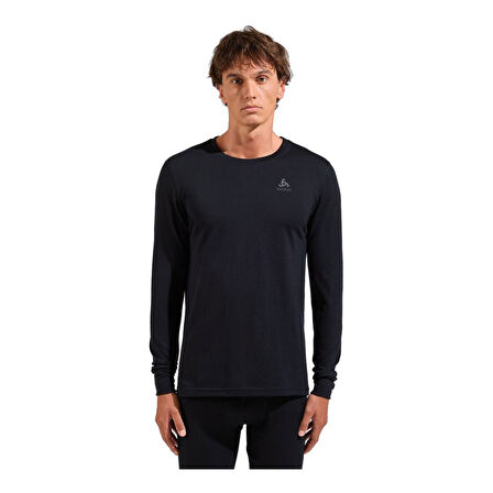 Odlo Merino 200 Termal Üst İçlik Siyah