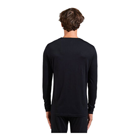 Odlo Merino 200 Termal Üst İçlik Siyah