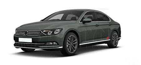 S-Dizayn VW Passat B8 Krom Aksesuar Çıta Seti S Dizayn A+Kalite