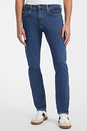 Erkek Normal Bel Slim Jean - Mavi | 28