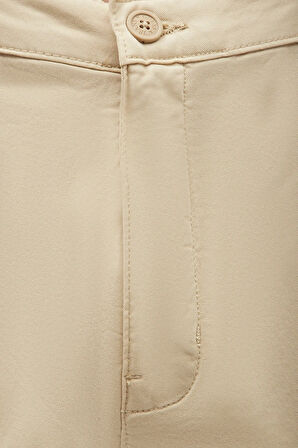 Guess Jeans GJ SLIM CHINO Erkek Bej Pantolon M4YB33WGB5A-A117