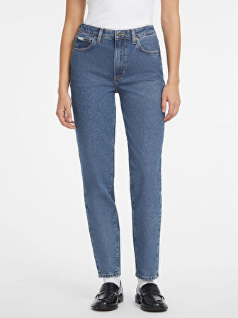 Guess Jeans Kadın Mavi Relaxed Fit Jean W4YA0DD5CC3-M3DW