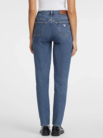 Guess Jeans Kadın Mavi Relaxed Fit Jean W4YA0DD5CC3-M3DW