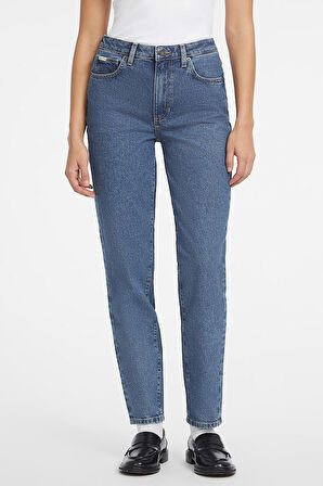 Kadın Jean Pantolon - Mavi | 29