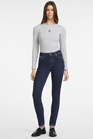 Kadın G05 Yüksek Bel Skinny Jean - Lacivert | 28