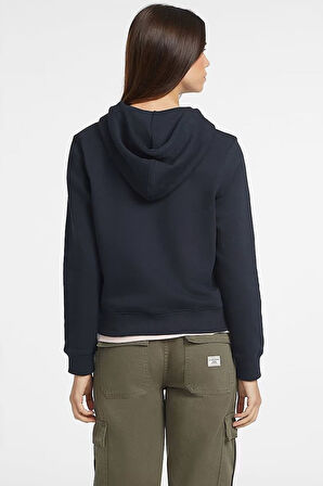 Kadın American Regular Sweatshirt - Lacivert | S