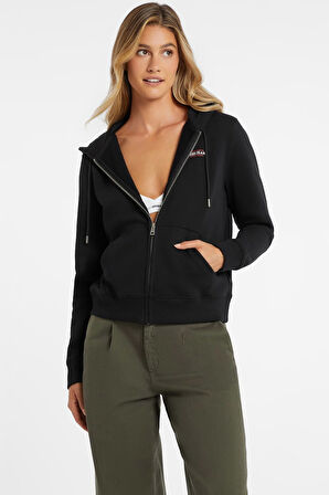 Kadın American Regular Sweatshirt - Lacivert | L