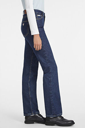 Kadın Normal Bel Straight Jean - Lacivert | 30