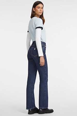 Kadın Normal Bel Straight Jean - Lacivert | 30