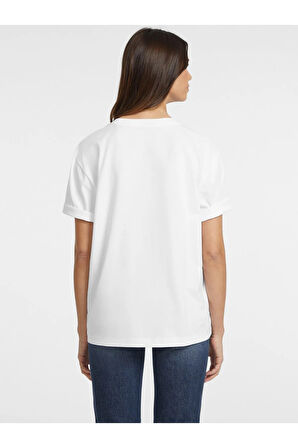 Jeans Kadın Boxy Fit T-shirt