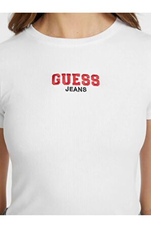 Jeans Kadın Slim Fit T-shirt