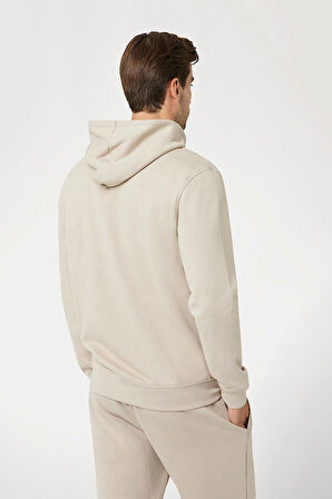 Erkek ALDWIN NEW Kapüşonlu Sweatshirt - Bej  | S