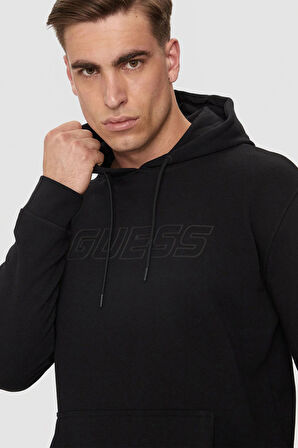 Erkek ALDWIN NEW Kapüşonlu Sweatshirt - Siyah  | S