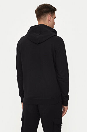 Erkek ALDWIN NEW Kapüşonlu Sweatshirt - Siyah  | XL