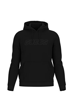 Erkek ALDWIN NEW Kapüşonlu Sweatshirt - Siyah  | XL