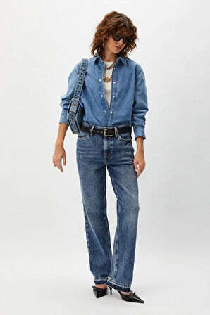 Guess Kadın Hollywod Pantolon