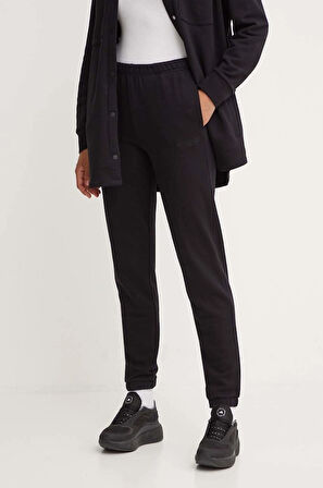 Kadın RGINE Pamuklu Eşofman Altı - Siyah  | XL