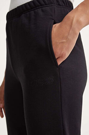 Kadın RGINE Pamuklu Eşofman Altı - Siyah  | XL