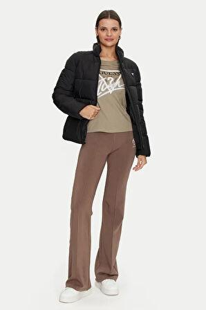 Kadın NEW CLAUDIA Guess Logolu Mont - Siyah  | M