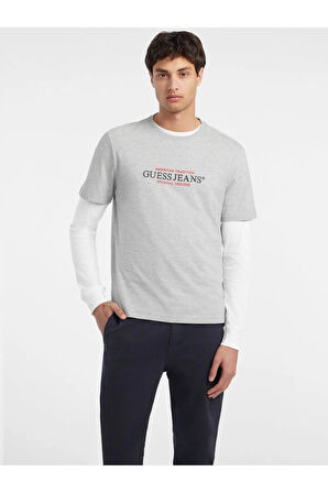 Jeans Erkek Regular Fit T-shirt