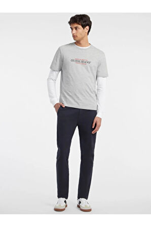 Jeans Erkek Regular Fit T-shirt