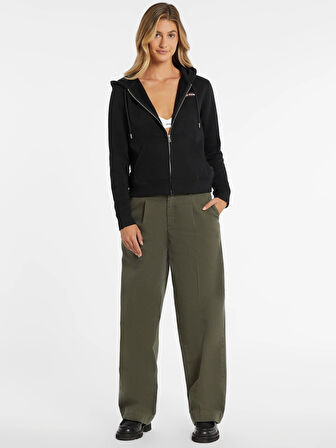 Guess Jeans Kadın Siyah Sweatshirt W4YQ13KC811-JBLK