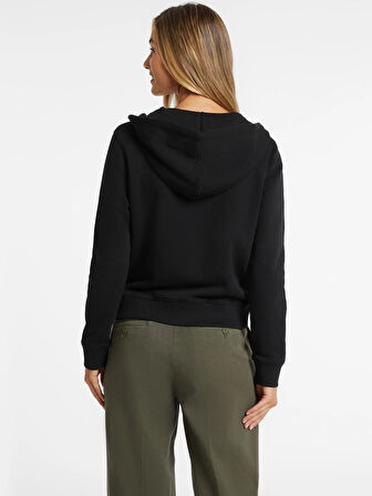 Guess Jeans Kadın Siyah Sweatshirt W4YQ13KC811-JBLK