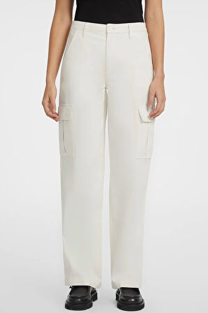 Guess Jeans GJ CARGO CHINO Kadın Bej Pantolon W4YB61WGCV1-G053