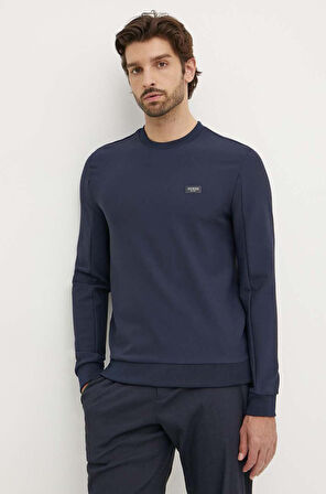 Erkek TECH Stretch CN Sweatshirt - Lacivert | M