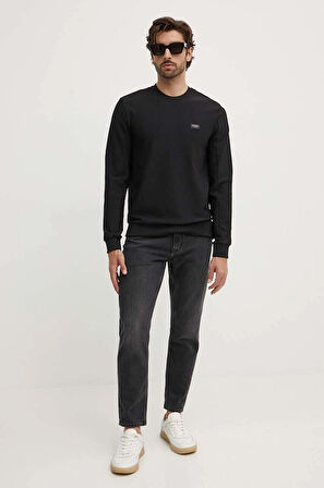 Erkek TECH Stretch CN Sweatshirt - Siyah  | S