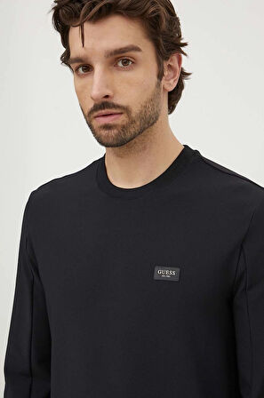 Erkek TECH Stretch CN Sweatshirt - Siyah  | S