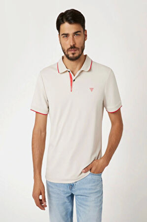 Guess Erkek Teknik Sterch Polo T-Shirt