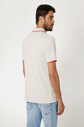 Guess Erkek Teknik Sterch Polo T-Shirt